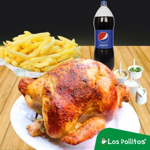 Pollo + Pepsi 2 Ltrs